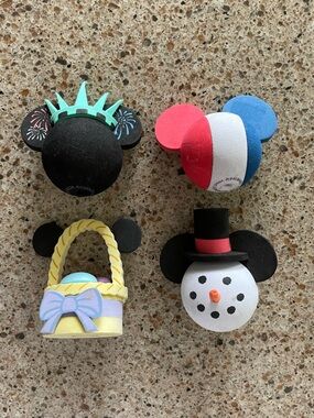 Disney Mickey Ear Foam Antenna Toppers Set of 4